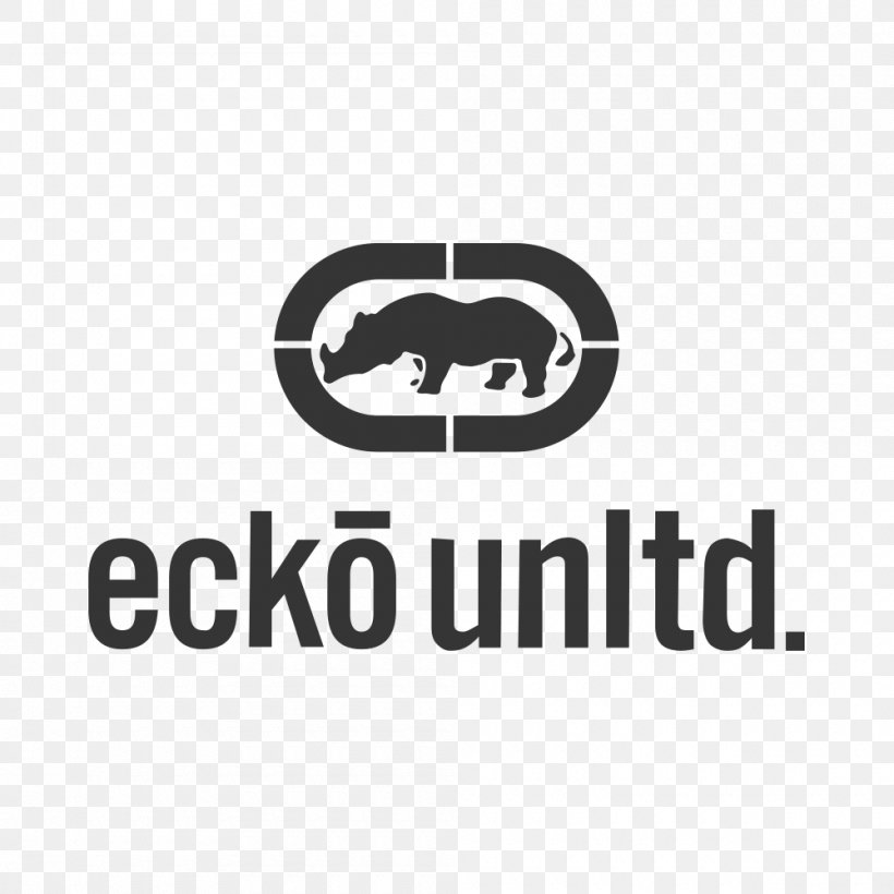 T-shirt Ecko Unlimited Clothing Fashion Streetwear, PNG, 1000x1000px, Tshirt, Black, Black And White, Brand, Calvin Klein Download Free