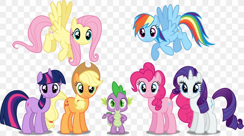 Twilight Sparkle Rarity Rainbow Dash Pinkie Pie Applejack, PNG, 5367x3000px, Watercolor, Cartoon, Flower, Frame, Heart Download Free