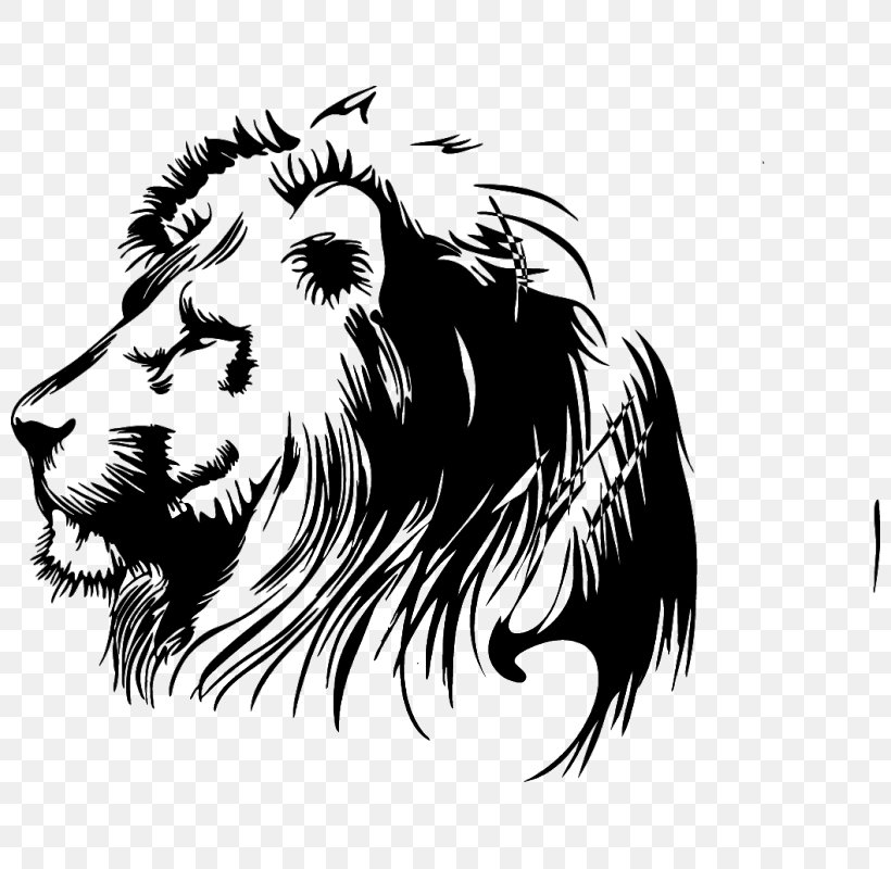 Lion Wall Decal Sticker Clip Art, PNG, 800x800px, Lion, Adhesive, Art, Big Cat, Big Cats Download Free