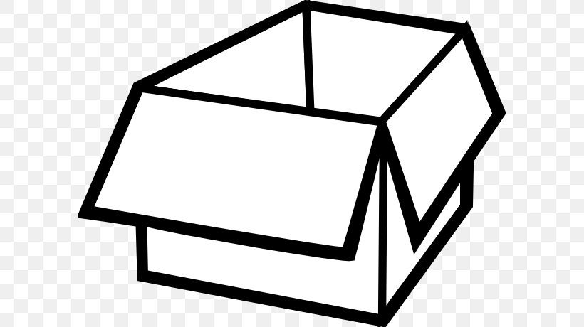 Paper Box Packaging And Labeling Carton Clip Art, PNG, 600x460px, Paper, Area, Black And White, Box, Cardboard Download Free
