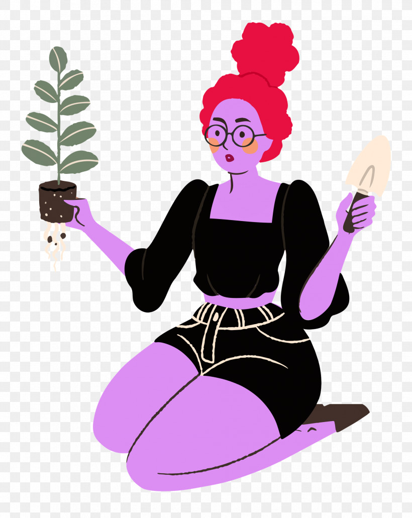 Planting Woman Garden, PNG, 1987x2500px, Planting, Cartoon, Character, Garden, Lady Download Free
