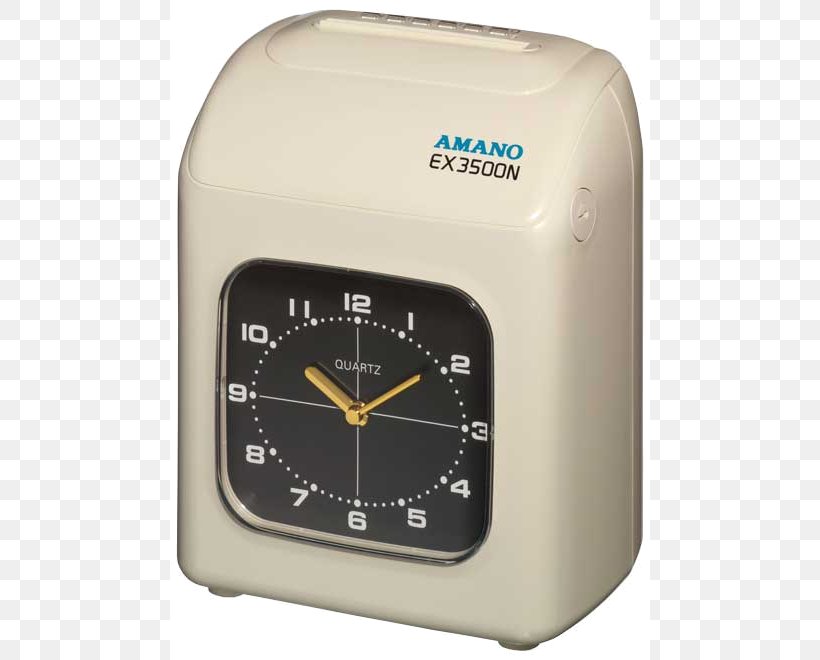Time & Attendance Clocks Machine Amano Corporation Product Office Supplies, PNG, 480x660px, Time Attendance Clocks, Alarm Clock, Clock, Hardware, Machine Download Free