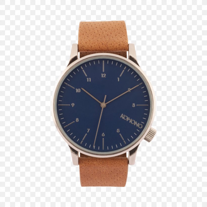 Cognac KOMONO Analog Watch Pilgrim Aidin, PNG, 1024x1024px, Cognac, Analog Watch, Blue, Brand, Jomashop Download Free