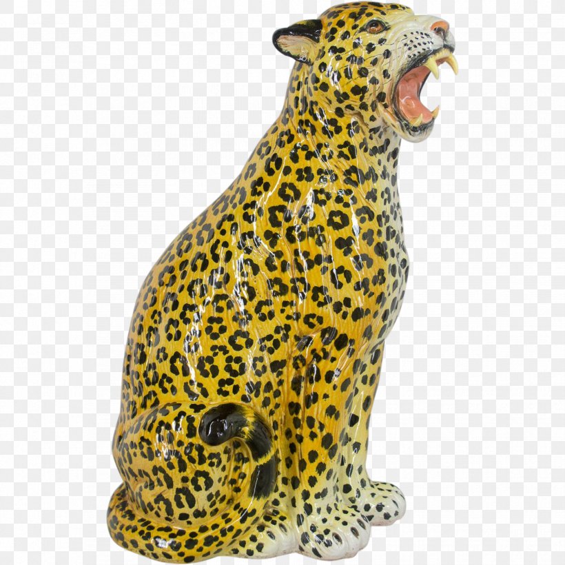 Leopard Cheetah Ceramic Pottery Cat, PNG, 1728x1728px, Leopard, Animal Figure, Big Cats, Carnivoran, Cat Download Free