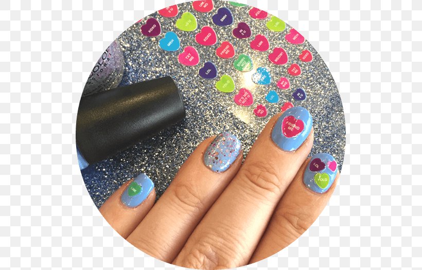 Nail Polish Love Bombing Manicure, PNG, 525x525px, Nail, Coat, Finger, Glitter, Hand Download Free