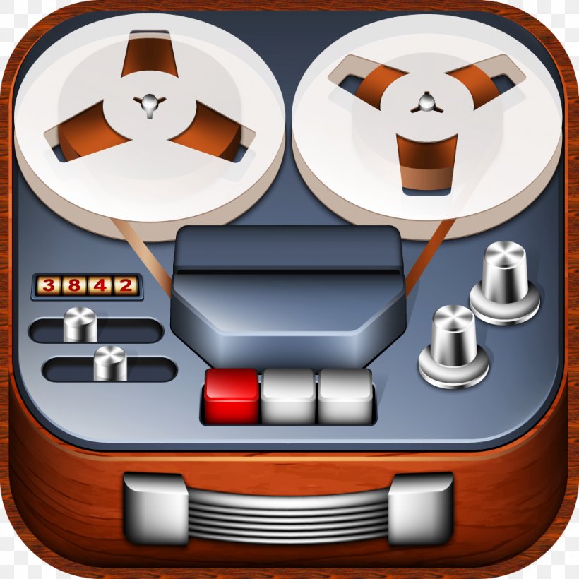Tape Recorder Reel-to-reel Audio Tape Recording, PNG, 1024x1024px, Tape Recorder, Analog Recording, Compact Cassette, Dictation Machine, Recording Studio Download Free