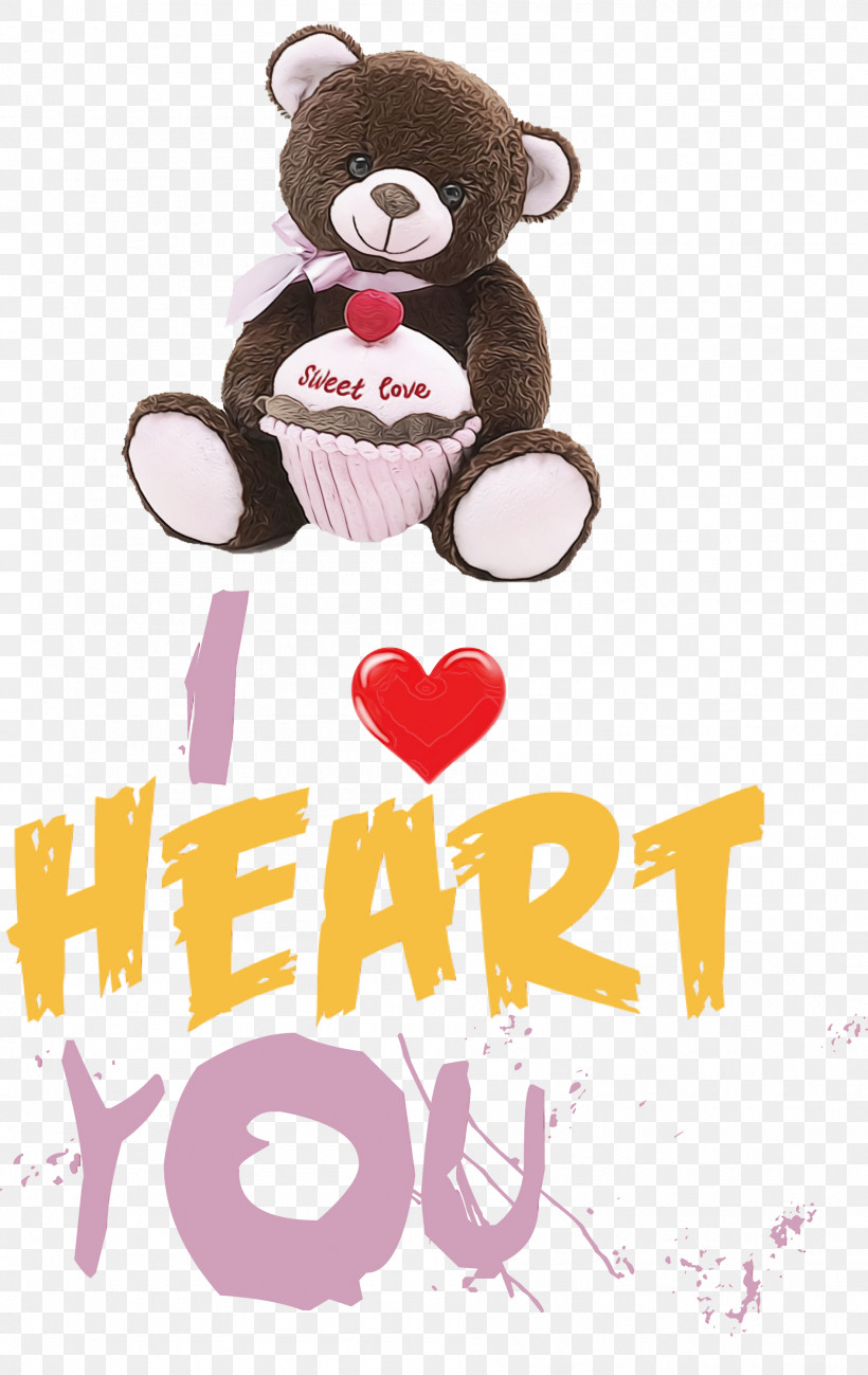 Teddy Bear, PNG, 1893x2999px, I Heart You, Bears, Biology, I Love You, Infant Download Free