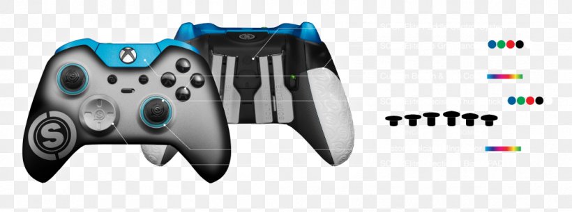Xbox One Controller Xbox 360 Controller Game Controllers Video Games, PNG, 1047x390px, Watercolor, Cartoon, Flower, Frame, Heart Download Free