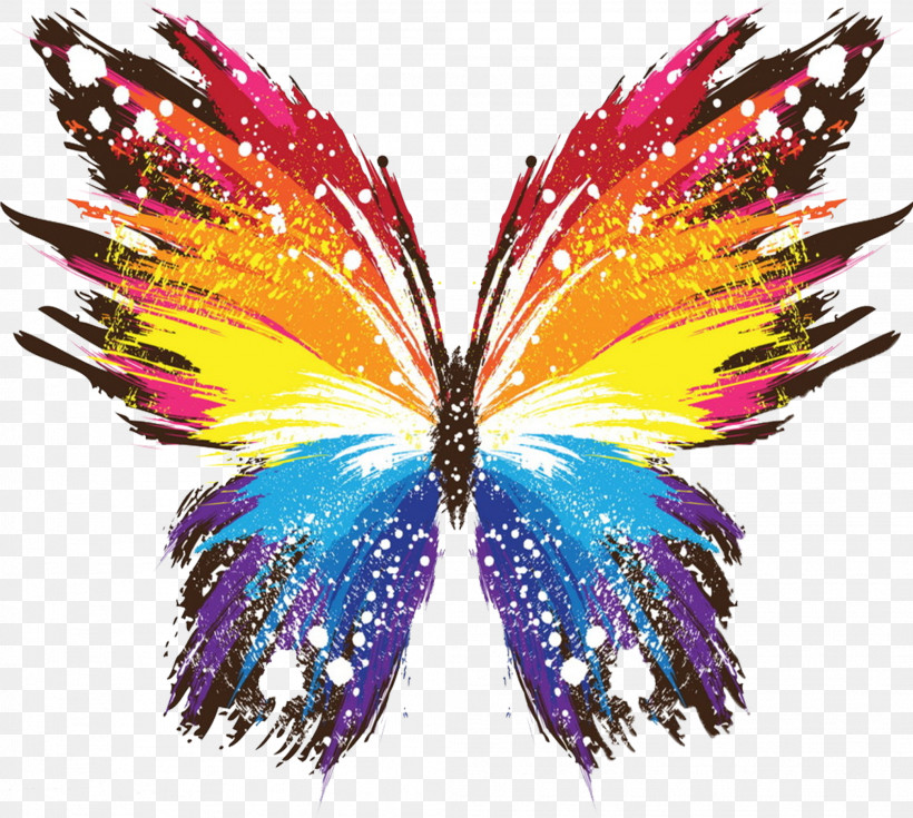 Feather, PNG, 2084x1868px, Butterfly, Feather, Insect, Mardi Gras, Moths And Butterflies Download Free