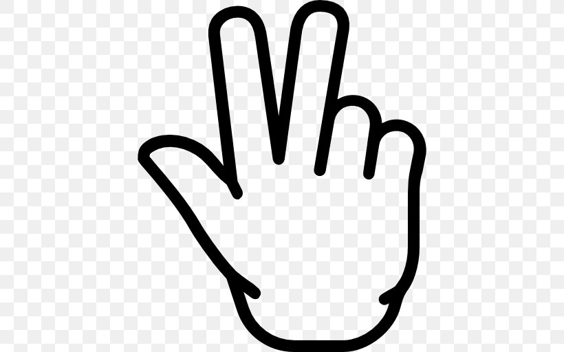 Finger Gesture Hand Clip Art, PNG, 512x512px, Finger, Black, Black And White, Communication, Fingercounting Download Free