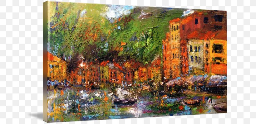 Oil Painting Portofino Acrylic Paint, PNG, 650x398px, Painting, Acrylic Paint, Acrylic Resin, Art, Artwork Download Free