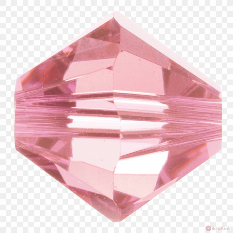 Crystal Pink M Light Swarovski AG, PNG, 970x970px, Crystal, Bead, Bicone, Gemstone, Light Download Free