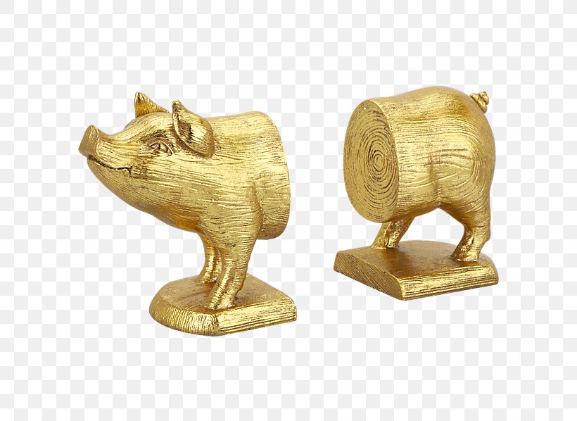 Bookend Pig Kitchen Bookcase Living Room, PNG, 598x598px, Bookend, Book, Bookcase, Bowl, Brass Download Free