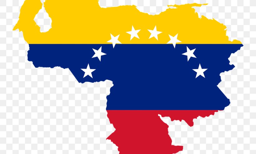 Flag Of Venezuela Map National Flag, PNG, 740x493px, Venezuela, Area, Blank Map, Blue, Country Download Free