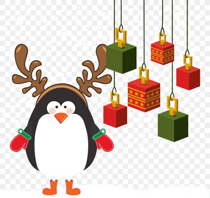 Christmas Ornament, PNG, 1000x944px, Flightless Bird, Bird, Christmas, Christmas Decoration, Christmas Ornament Download Free