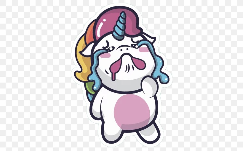 T-shirt Top Unicorn Crying, PNG, 512x512px, Tshirt, Cap, Cartoon, Crying, Fashion Download Free