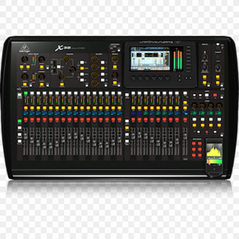 Digital Mixing Console Audio Mixers Behringer Audio Over Ethernet, PNG, 900x900px, Digital Mixing Console, Audio, Audio Equipment, Audio Mixers, Audio Multicore Cable Download Free