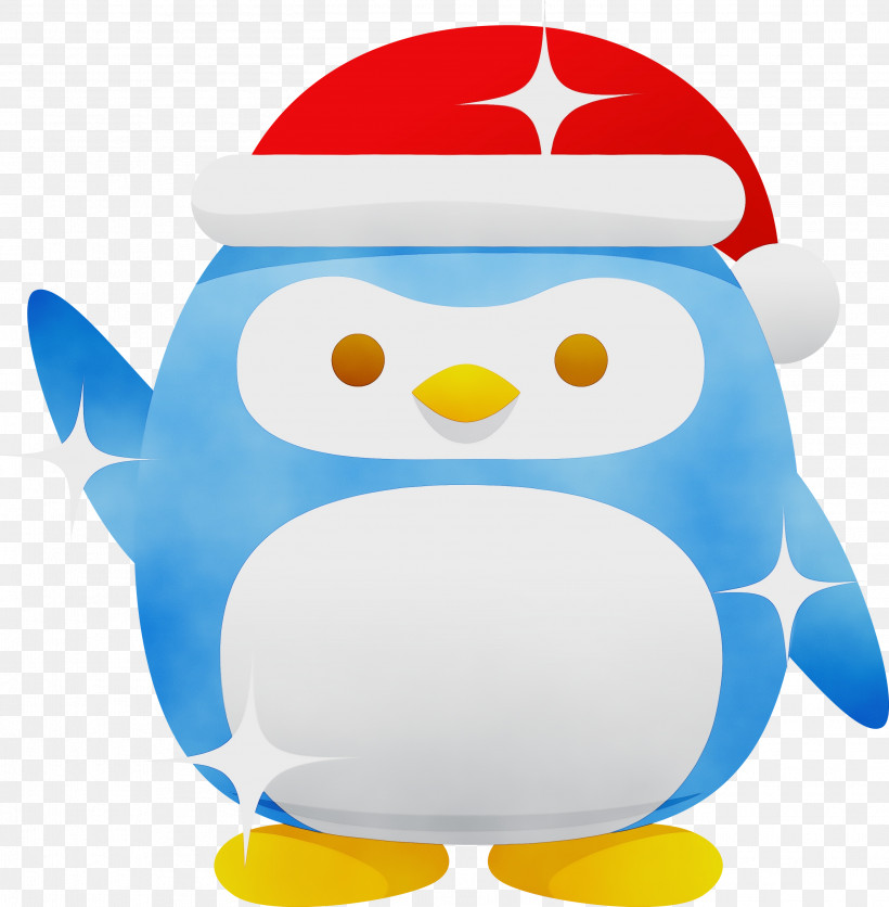 Penguin, PNG, 2942x3000px, Penguin, Bird, Christmas, Flightless Bird, Paint Download Free