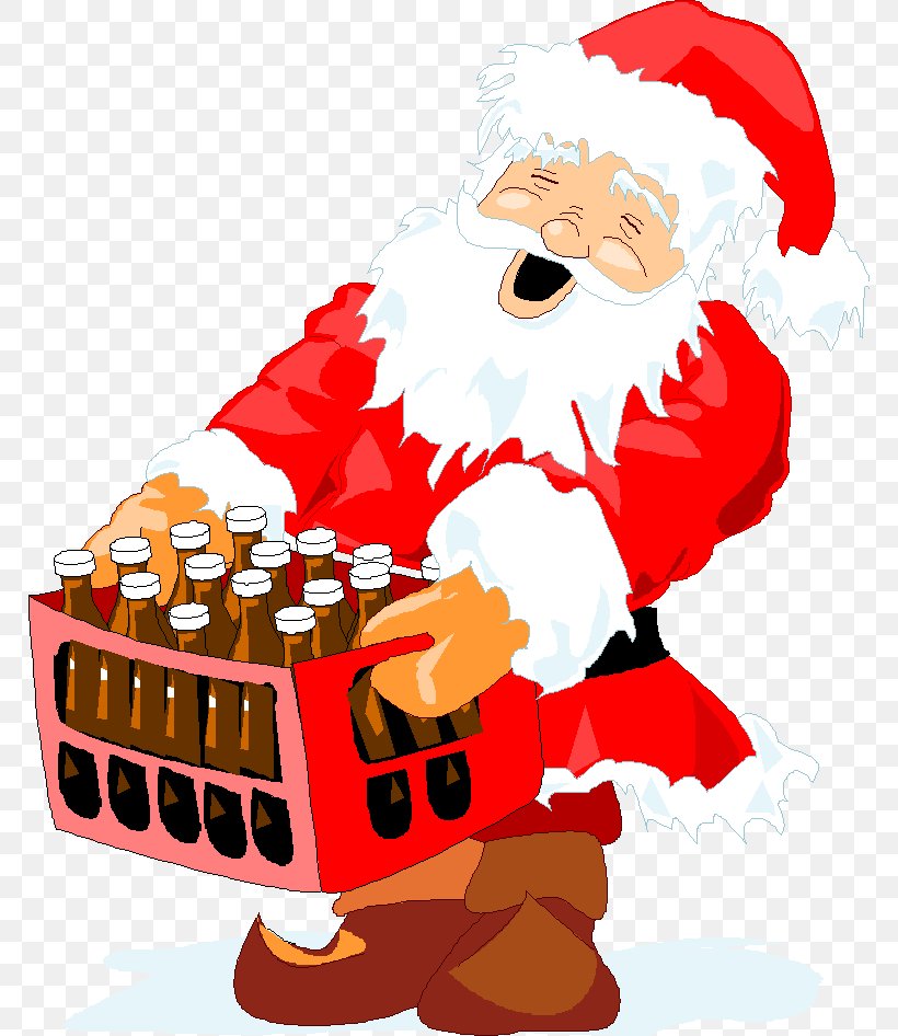 Santa Claus Beer Christmas Wine Clip Art, PNG, 768x946px, Santa Claus, Animation, Art, Artwork, Beer Download Free