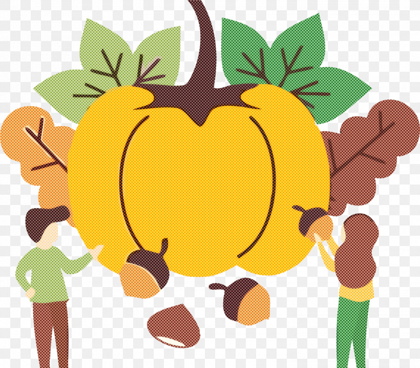 Thanksgving Acorns Harvest, PNG, 3000x2627px, Thanksgving, Acorns, Cartoon, Fruit, Harvest Download Free