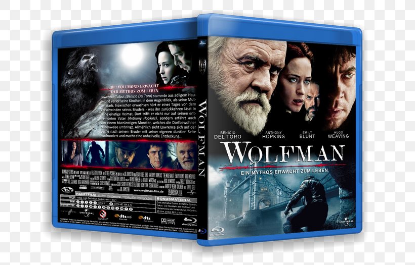 The Wolfman Anthony Hopkins Universal Pictures Director's Cut Extended Edition, PNG, 700x525px, Wolfman, Anthony Hopkins, Benicio Del Toro, Brand, Dvd Download Free