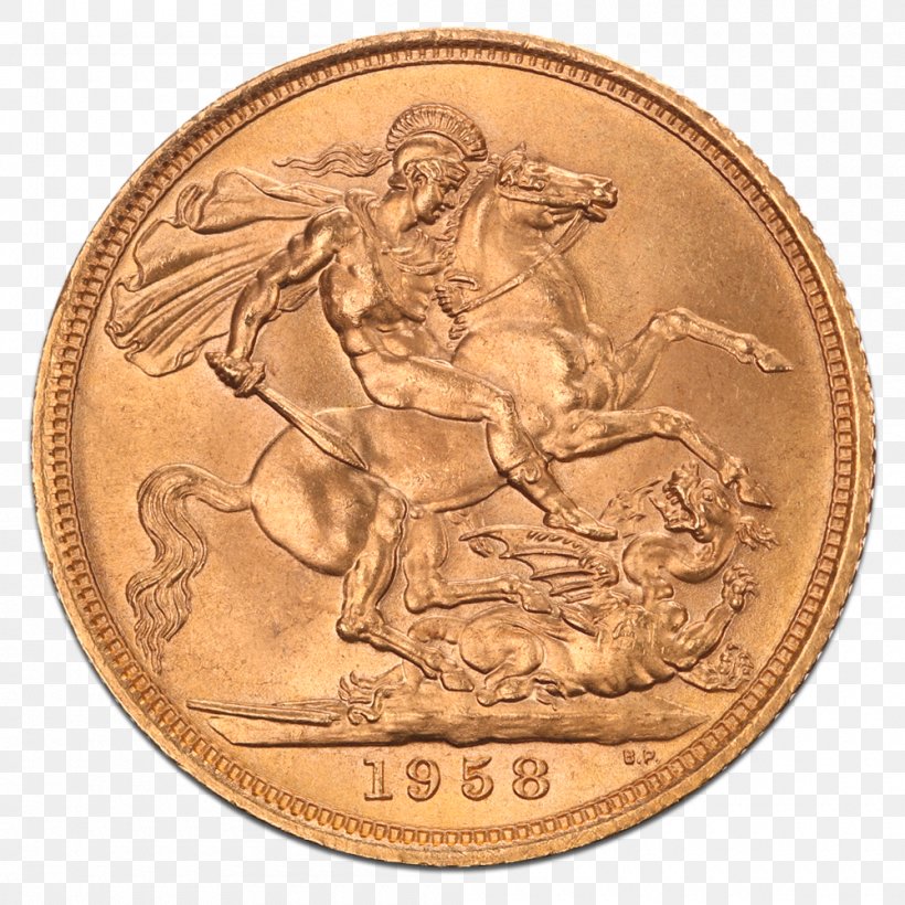 Gold Coin Gold Coin Sovereign Coins Of The Pound Sterling, PNG, 1000x1000px, Coin, Britannia, Bronze Medal, Carat, Coins Of The Pound Sterling Download Free