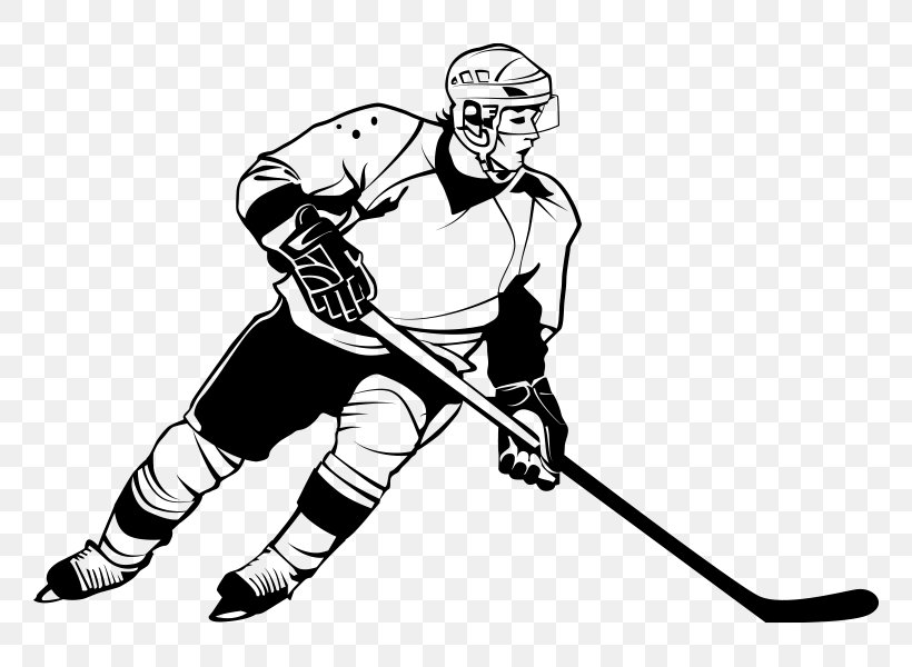 Ice Hockey Hockey Sticks Clip Art, PNG, 800x600px, Ice Hockey, Arm, Art, Baseball Equipment, Black Download Free