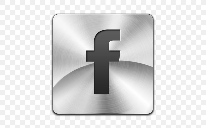 Metal Logo Facebook Retro Diesel, PNG, 512x512px, Metal, Blog, Brushed Metal, Cross, Facebook Download Free