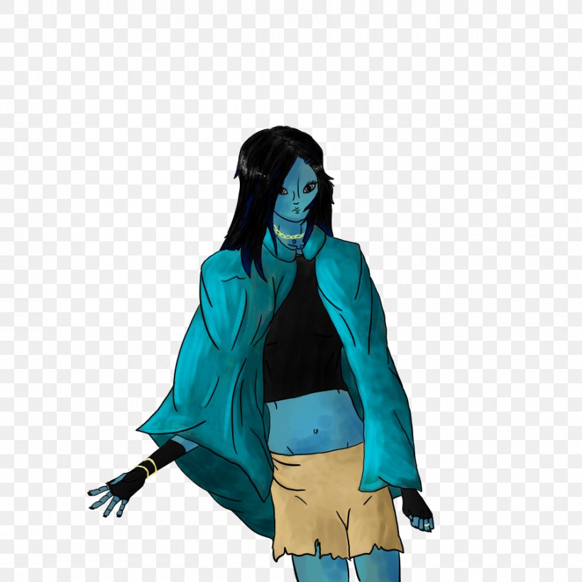 Outerwear Character Turquoise Fiction, PNG, 900x900px, Outerwear, Character, Costume, Electric Blue, Fiction Download Free