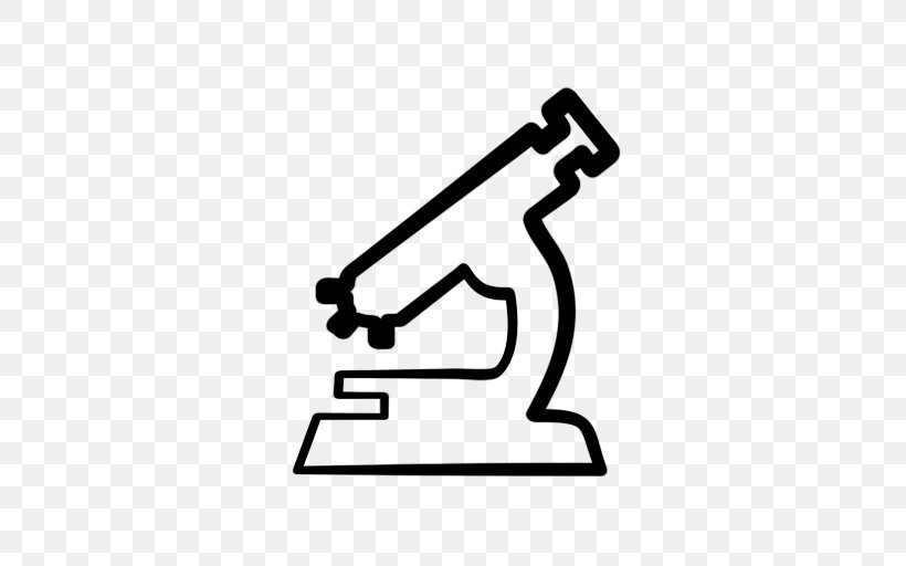Microscope Drawing Clip Art, PNG, 512x512px, Microscope, Area, Black And White, Clip Art, Drawing Download Free