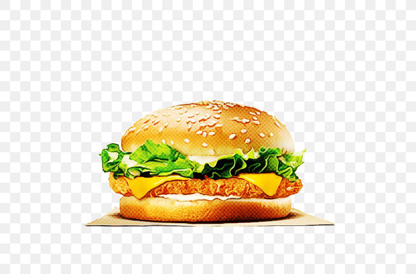 Hamburger, PNG, 500x540px, Hamburger, Burger King Grilled Chicken Sandwiches, Cheeseburger, Dish, Fast Food Download Free