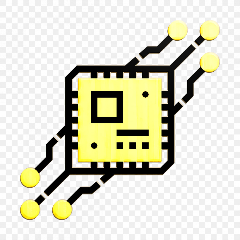 Power Icon Cpu Icon Artificial Intelligence Icon, PNG, 1198x1200px, Power Icon, Artificial Intelligence Icon, Cpu Icon, Line, Yellow Download Free