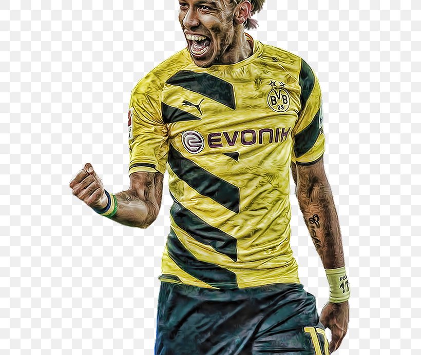 Pierre-Emerick Aubameyang Borussia Dortmund Real Madrid C.F. Bundesliga Football Player, PNG, 558x692px, Pierreemerick Aubameyang, Antoine Griezmann, Borussia Dortmund, Bundesliga, Clothing Download Free