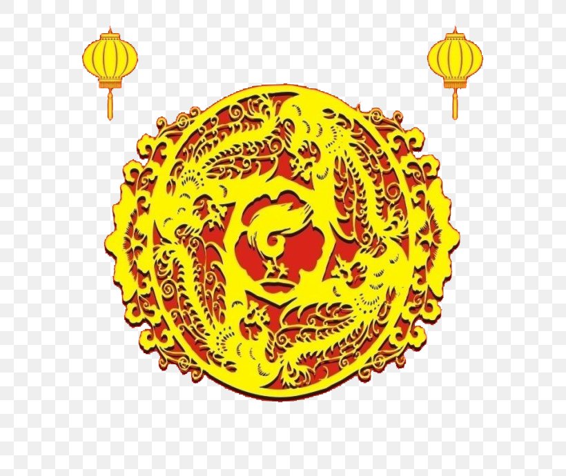 China Gold Fenghuang, PNG, 671x690px, China, Chinese Dragon, Color, Fenghuang, Gold Download Free