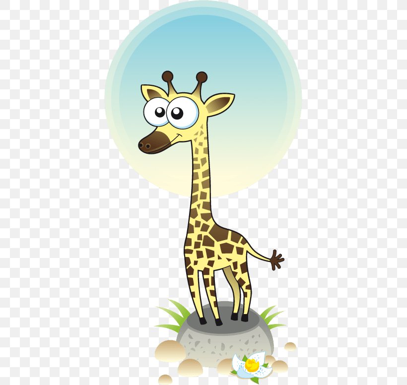 Giraffe Painting Cartoon Clip Art, PNG, 399x776px, Giraffe, Big Eyes, Cartoon, Drawing, Eye Download Free