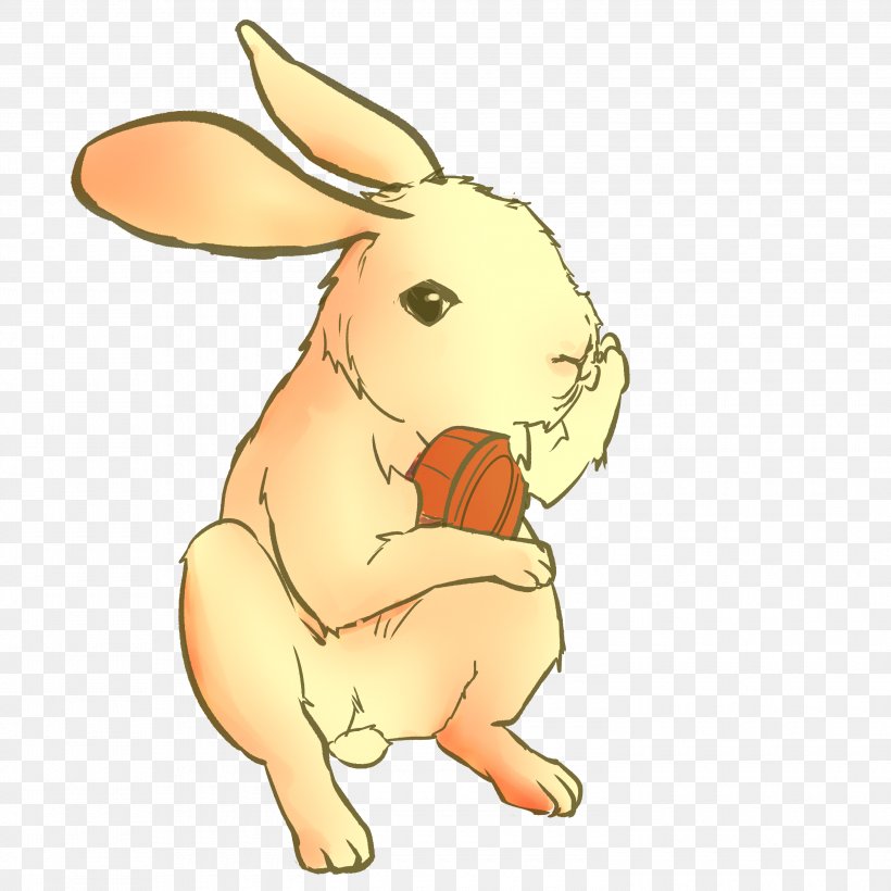 Rabbit Cartoon Rabbits And Hares Hare Nose, PNG, 3000x3000px, Rabbit, Animal Figure, Carrot, Cartoon, Domestic Rabbit Download Free