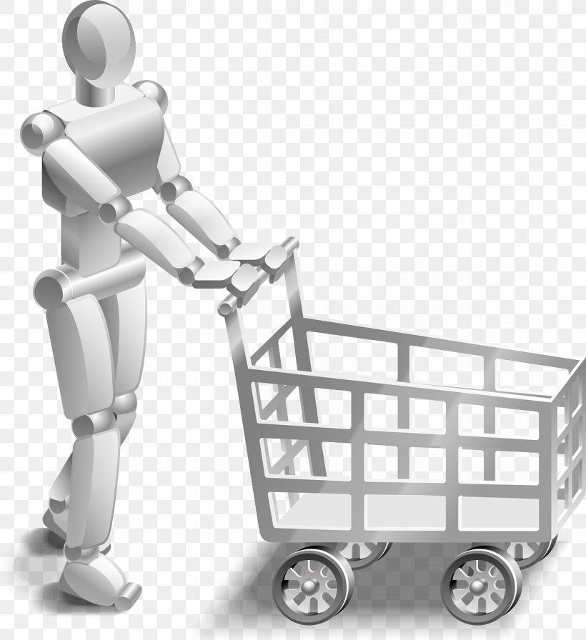 Shopping Cart Robot Clip Art, PNG, 1171x1280px, Shopping, Consumer, Customer, Ecommerce, Machine Download Free