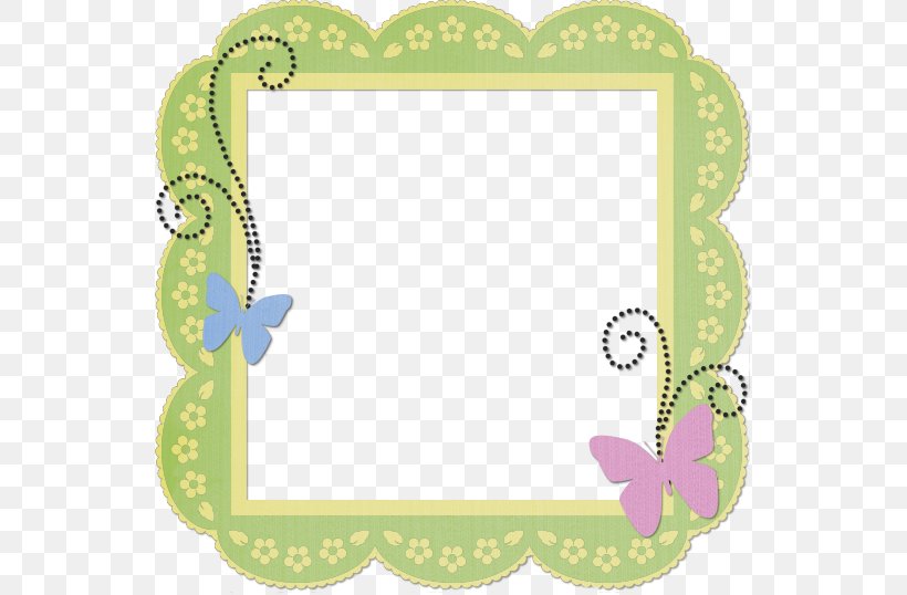 K3, PNG, 540x538px, Picture Frames, Area, Border, Butterfly, Grass Download Free