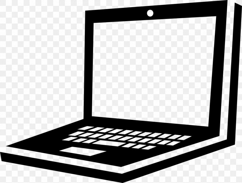 Laptop Computer Monitors Clip Art, PNG, 980x744px, Laptop, Black And White, Button, Computer, Computer Monitors Download Free