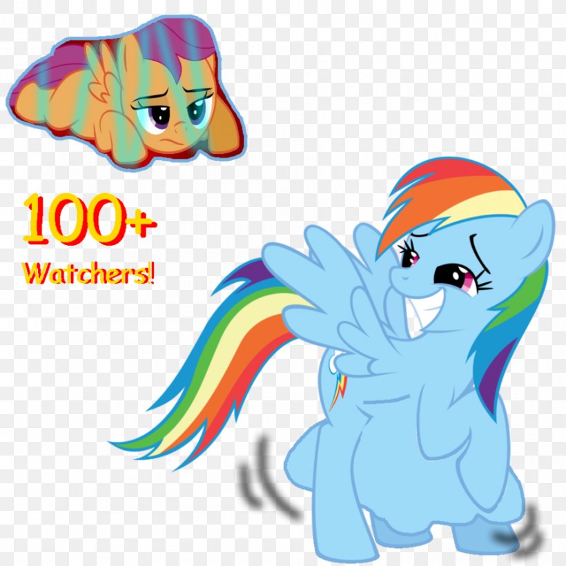 Pony Rainbow Dash Pinkie Pie Twilight Sparkle Scootaloo, PNG, 894x894px, Watercolor, Cartoon, Flower, Frame, Heart Download Free