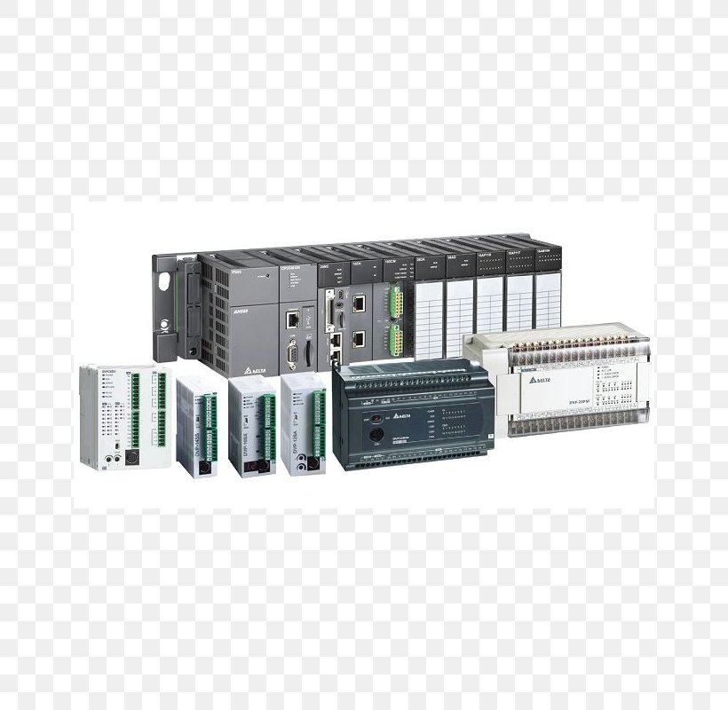 Programmable Logic Controllers Automation Variable Frequency & Adjustable Speed Drives Electronics Manufacturing, PNG, 800x800px, Programmable Logic Controllers, Allenbradley, Automation, Computer Component, Computer Network Download Free