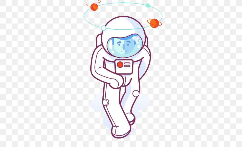Astronaut Space Suit Clip Art, PNG, 500x500px, Watercolor, Cartoon, Flower, Frame, Heart Download Free