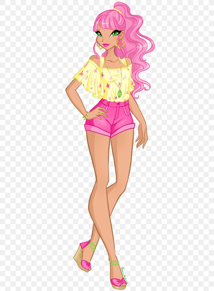 DeviantArt Character Barbie, PNG, 716x1117px, Watercolor, Cartoon, Flower, Frame, Heart Download Free