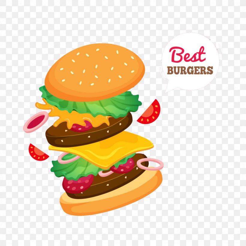 Cheeseburger Fast Food Whopper Hamburger Veggie Burger, PNG, 1024x1024px, Cheeseburger, Fast Food, Fast Food Restaurant, Finger Food, Food Download Free