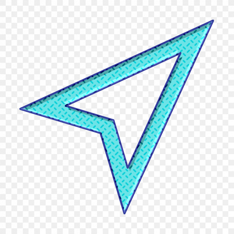 Location Icon, PNG, 1240x1240px, Location Icon, Aqua, Arrow, Electric Blue, Line Download Free