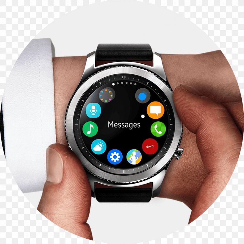 Samsung Gear S3 Samsung Galaxy Gear Samsung Gear S2 Smartwatch, PNG, 828x828px, Samsung Gear S3, Apple Watch Series 2, Apple Watch Series 3, Brand, Hardware Download Free