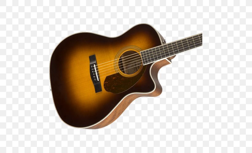 Acoustic Guitar Sunburst Fender Musical Instruments Corporation Acoustic-electric Guitar, PNG, 500x500px, Watercolor, Cartoon, Flower, Frame, Heart Download Free