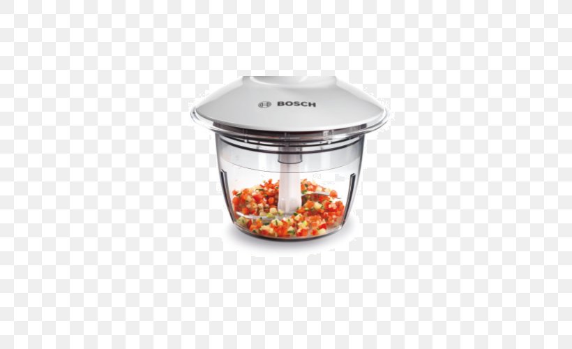 Blender Kitchen Small Appliance Bosch MMR08R1GB Chopper 400 W Food Processor, PNG, 500x500px, Blender, Amazoncom, Chopper, Cookware Accessory, Cookware And Bakeware Download Free