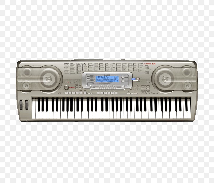 Electronic Keyboard Casio WK-7600 Electronic Musical Instruments, PNG, 700x700px, Watercolor, Cartoon, Flower, Frame, Heart Download Free