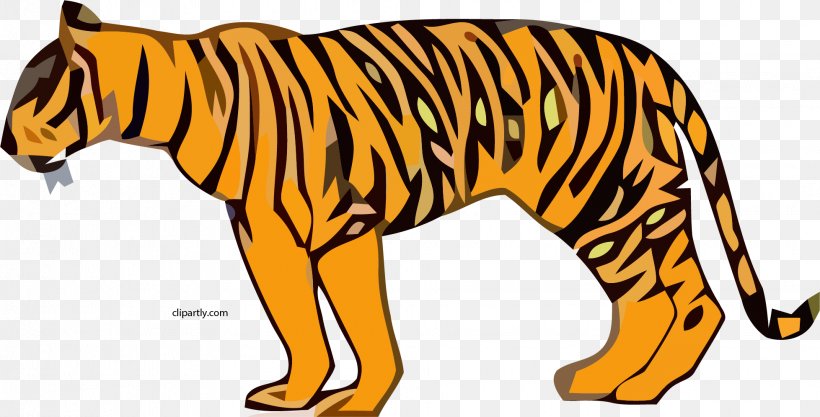 Tiger Clip Art Lion Cat, PNG, 1957x996px, Tiger, Animal, Animal Figure, Big Cats, Carnivoran Download Free